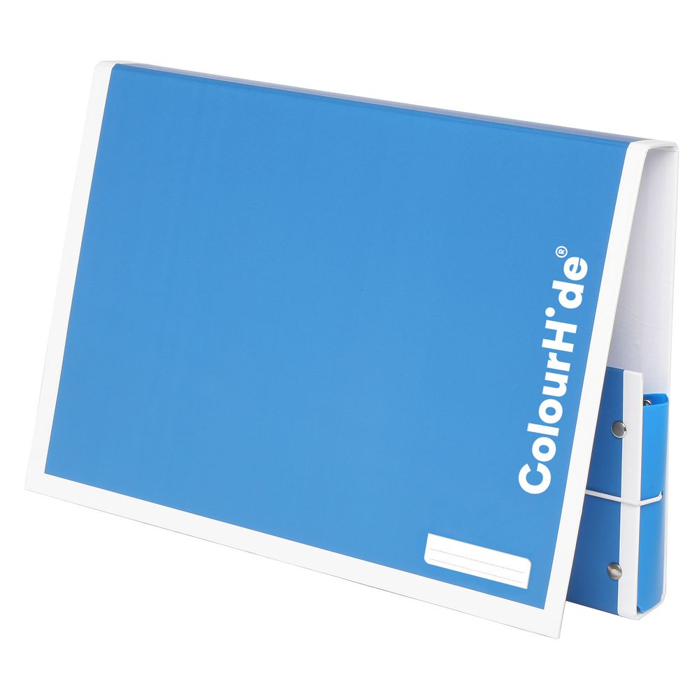 ColourHide My Handy Document Box A4 Blue