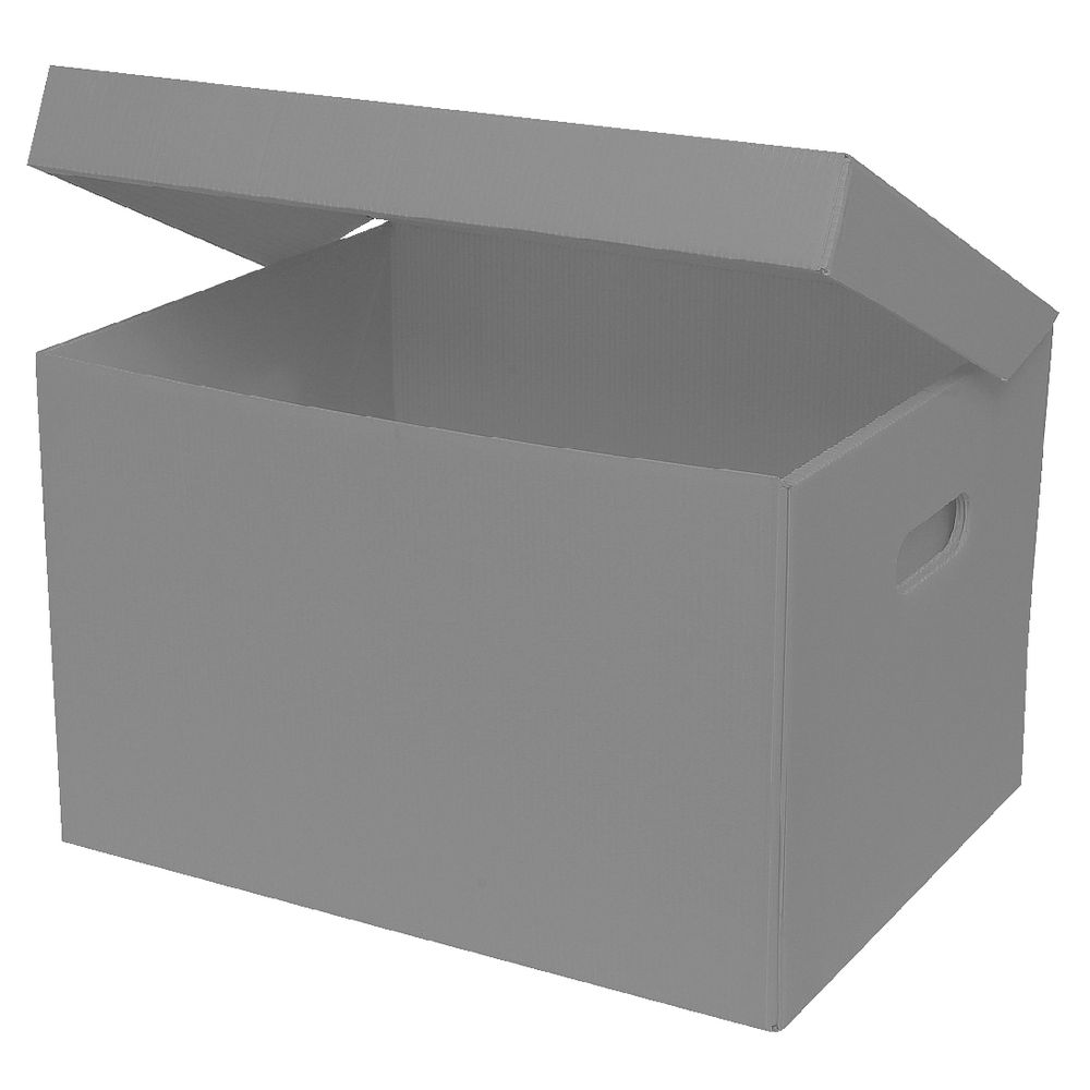 Marbig Plastic Archive Box Grey