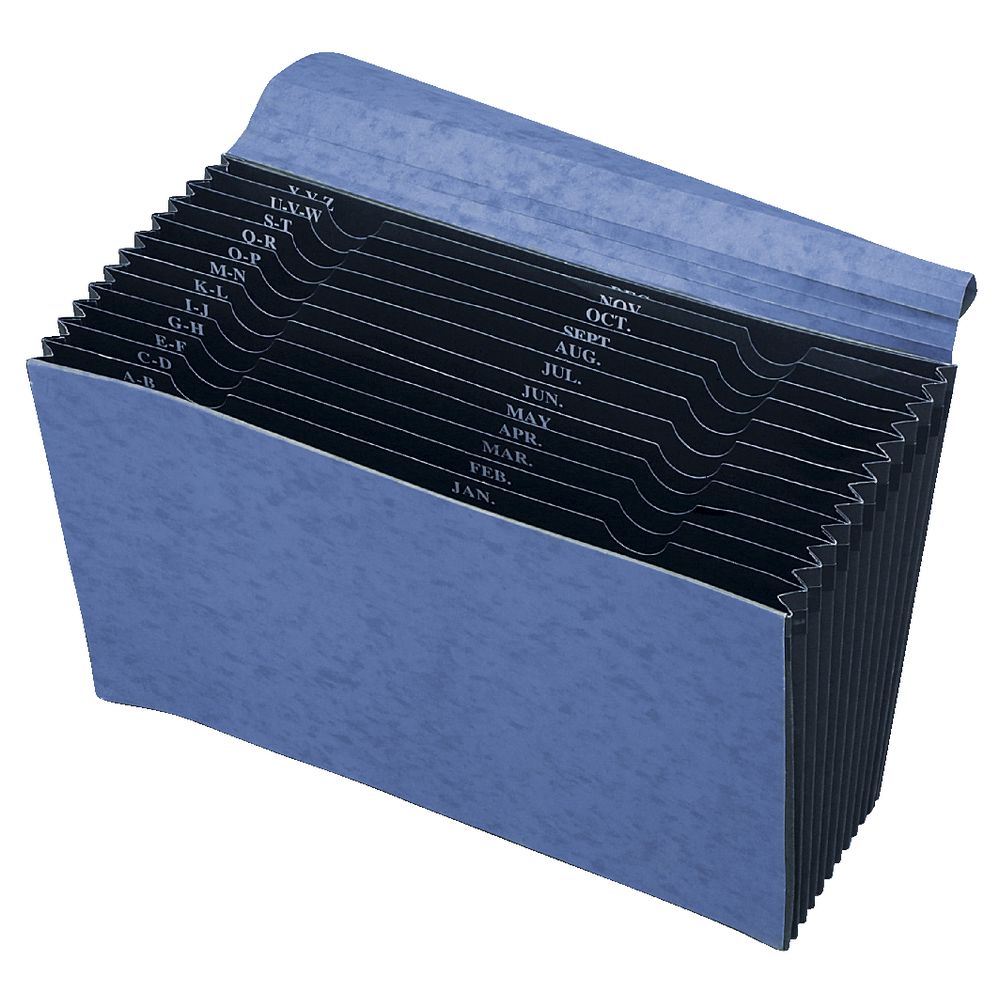 Marbig Foolscap Expanding File with 12 Pockets