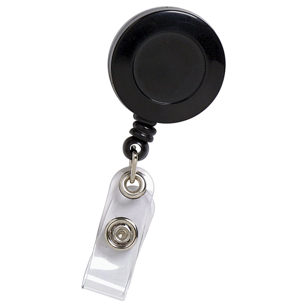 Rexel Retractable ID Card Holder with Strap and Nylon Cord