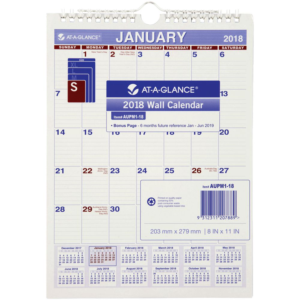Year Calendar Officeworks : At a glance month vertical wall calendar officeworks Year Calendar Officeworks : At a glance month vertical wall calendar officeworks