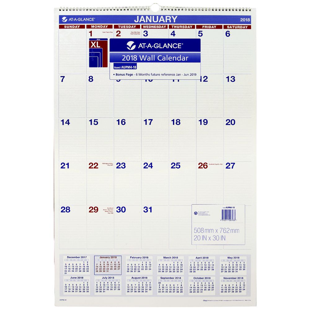 at a glance calenders