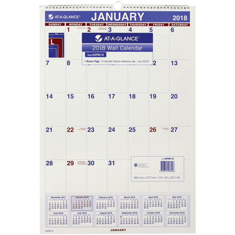 at a glance calenders