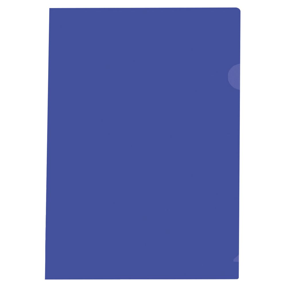 Marbig Ultra A4 Letter Files Blue 100 Pack
