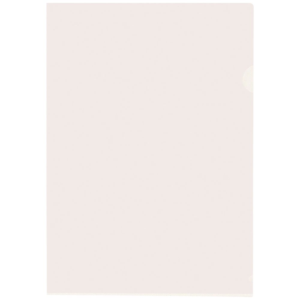 Marbig Ultra A4 Letter Files Clear 100 Pack