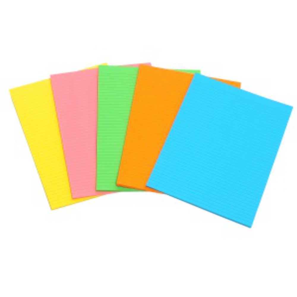 Marbig Writing Pad A5 Fluro 40 Sheets Assorted 9312311165004 eBay