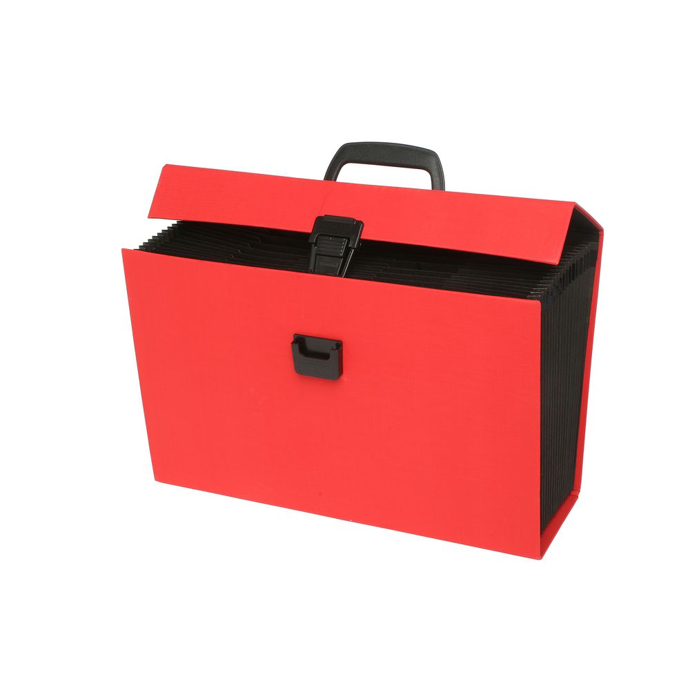 ColourHide My Trusty Expanding Carry File Red