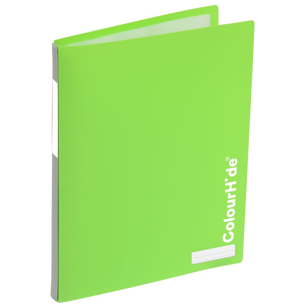 ColourHide My Refillable Display Book A4 20 Pocket Green