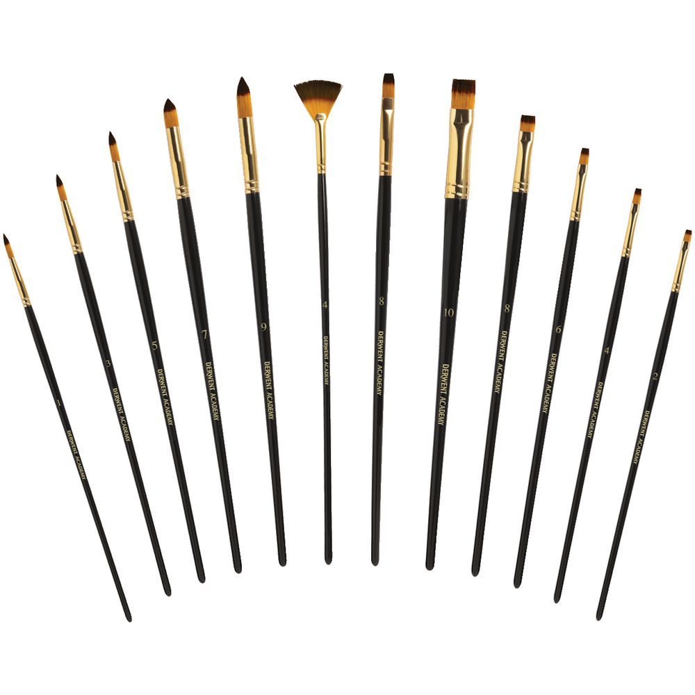 Derwent Academy Taklon Paintbrush Large