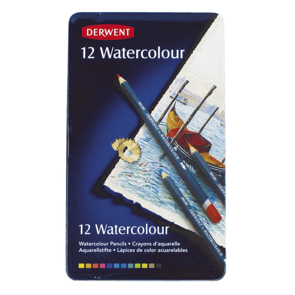 Derwent Watercolour Pencils 12 Pack