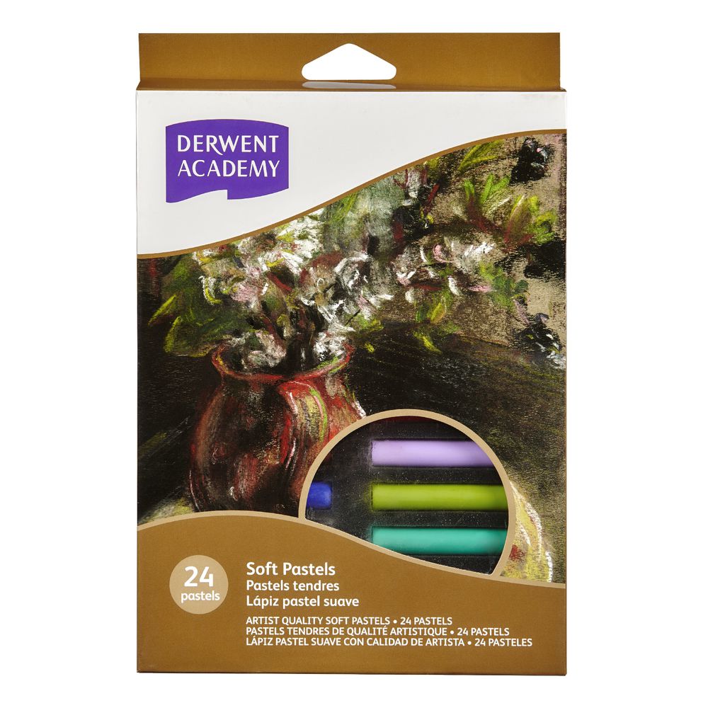 Derwent Academy Soft Pastels 24 Pack