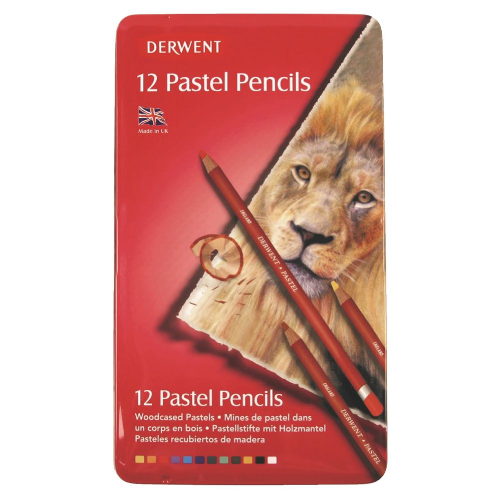 Derwent Pastel Pencil Set of 12