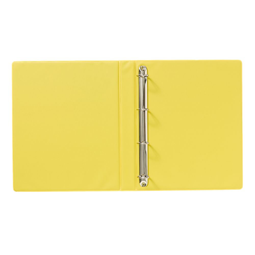 Binder A4 4 D-Ring 25mm Yellow