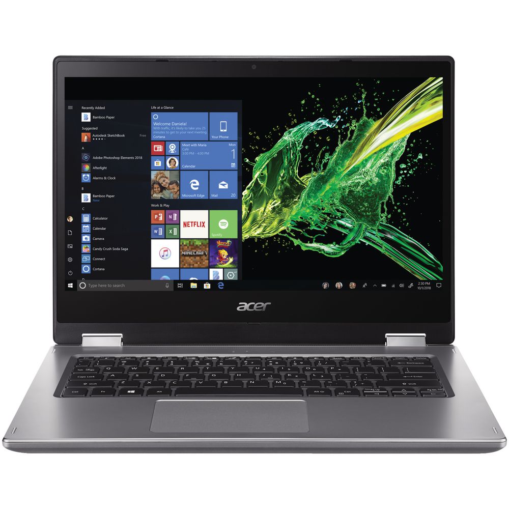Acer 14 Spin 3 2 in 1 Notebook Pentium Silver | eBay