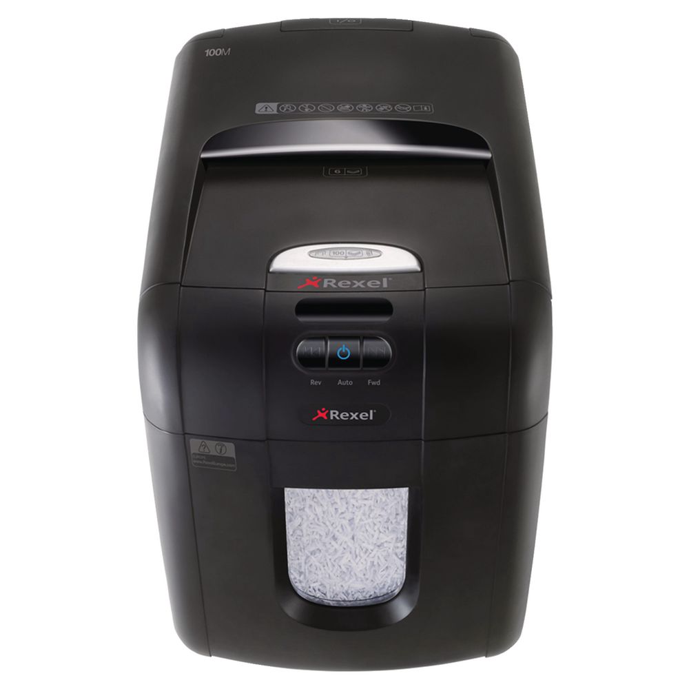 Rexel Stack and Shred Auto Feed Shredder 100M