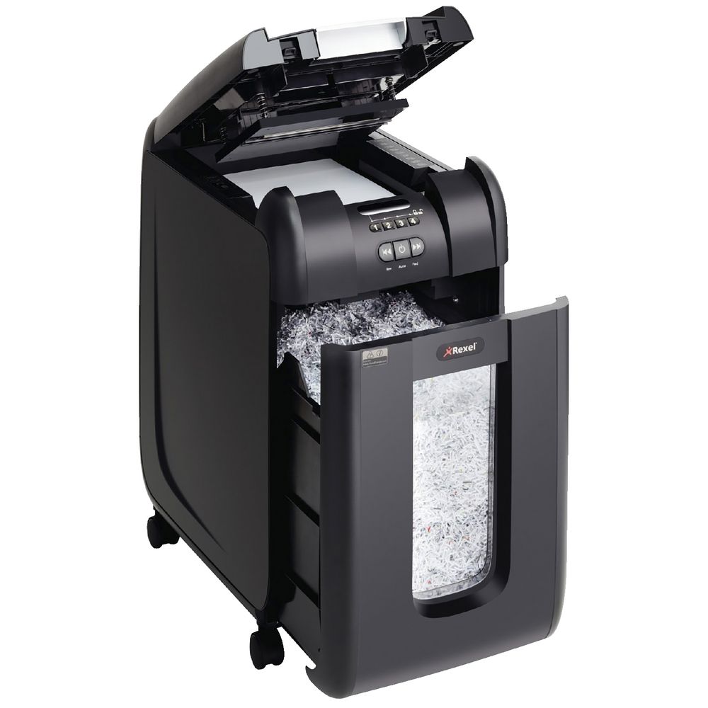 Rexel Stack and Shred Auto Feed Shredder 300M