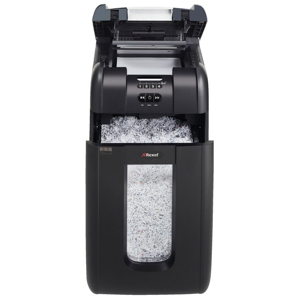 Rexel Stack and Shred Auto Feed Shredder 300M