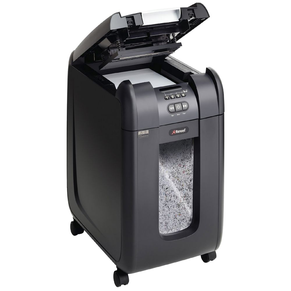 Rexel Stack and Shred Auto Feed Shredder 300M