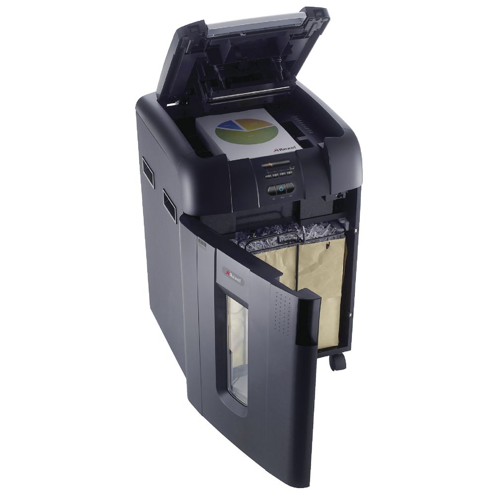 Rexel Stack and Shred Auto Feed Shredder 500M