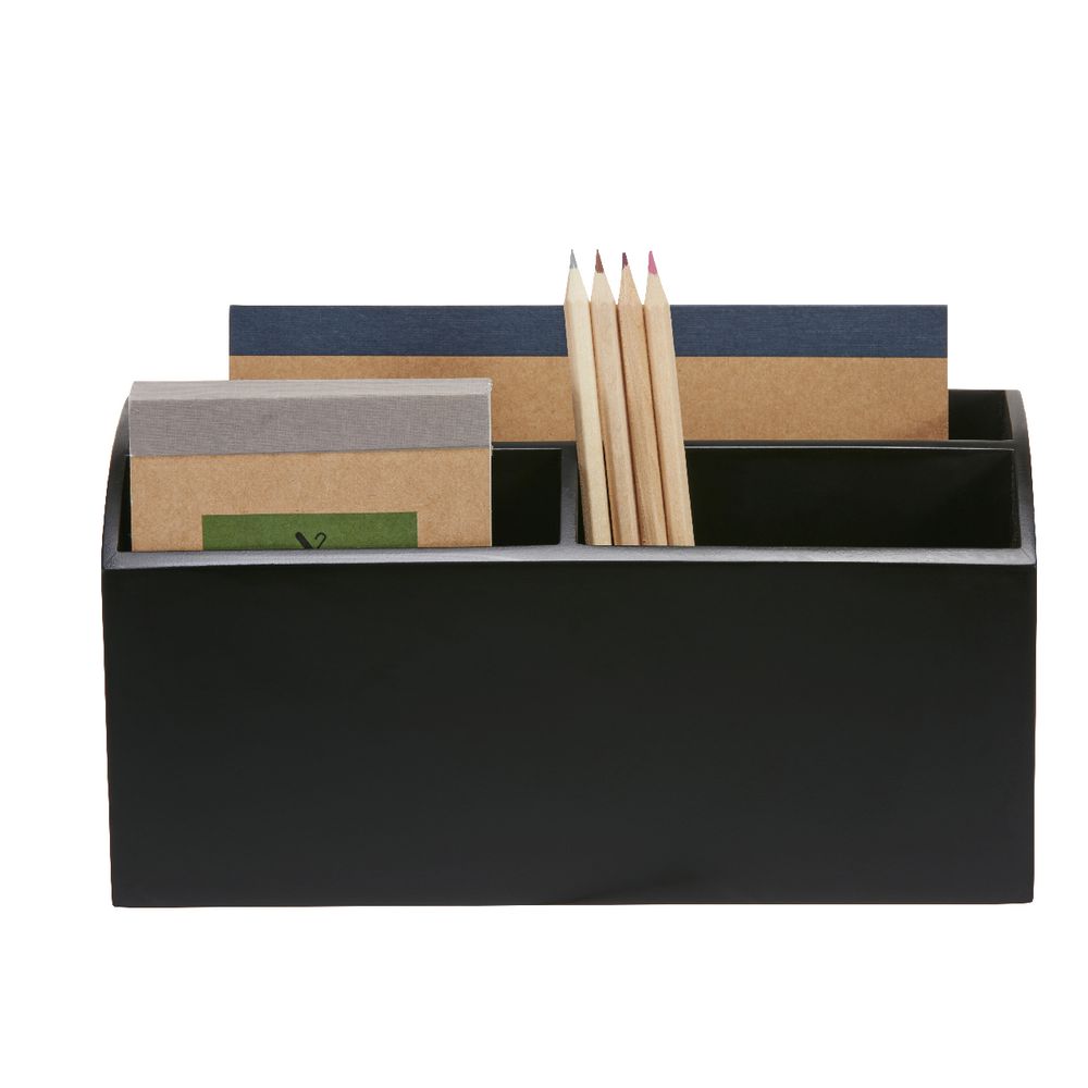 Ampersand Desktop Organiser Black