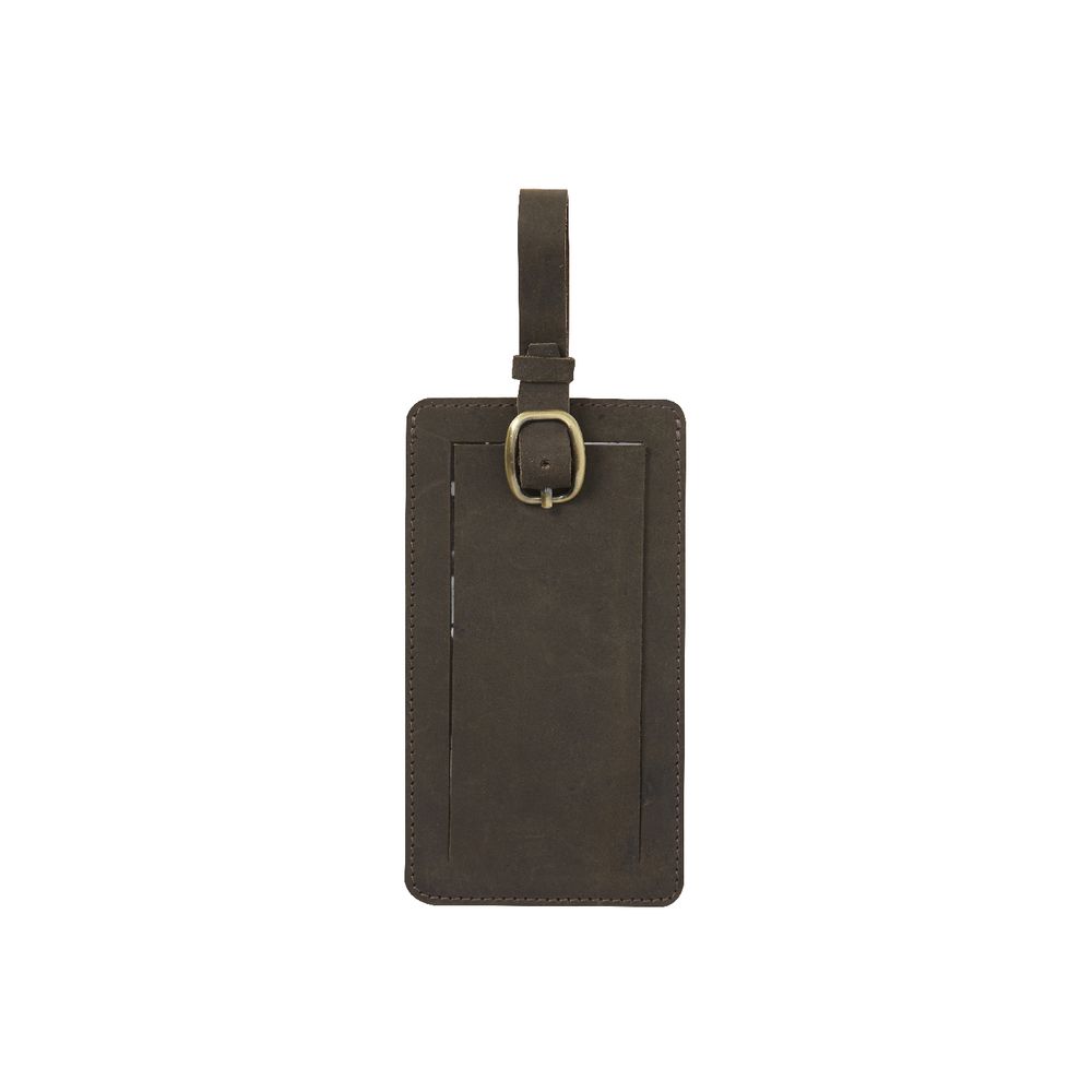 Ampersand Leather Luggage Tag