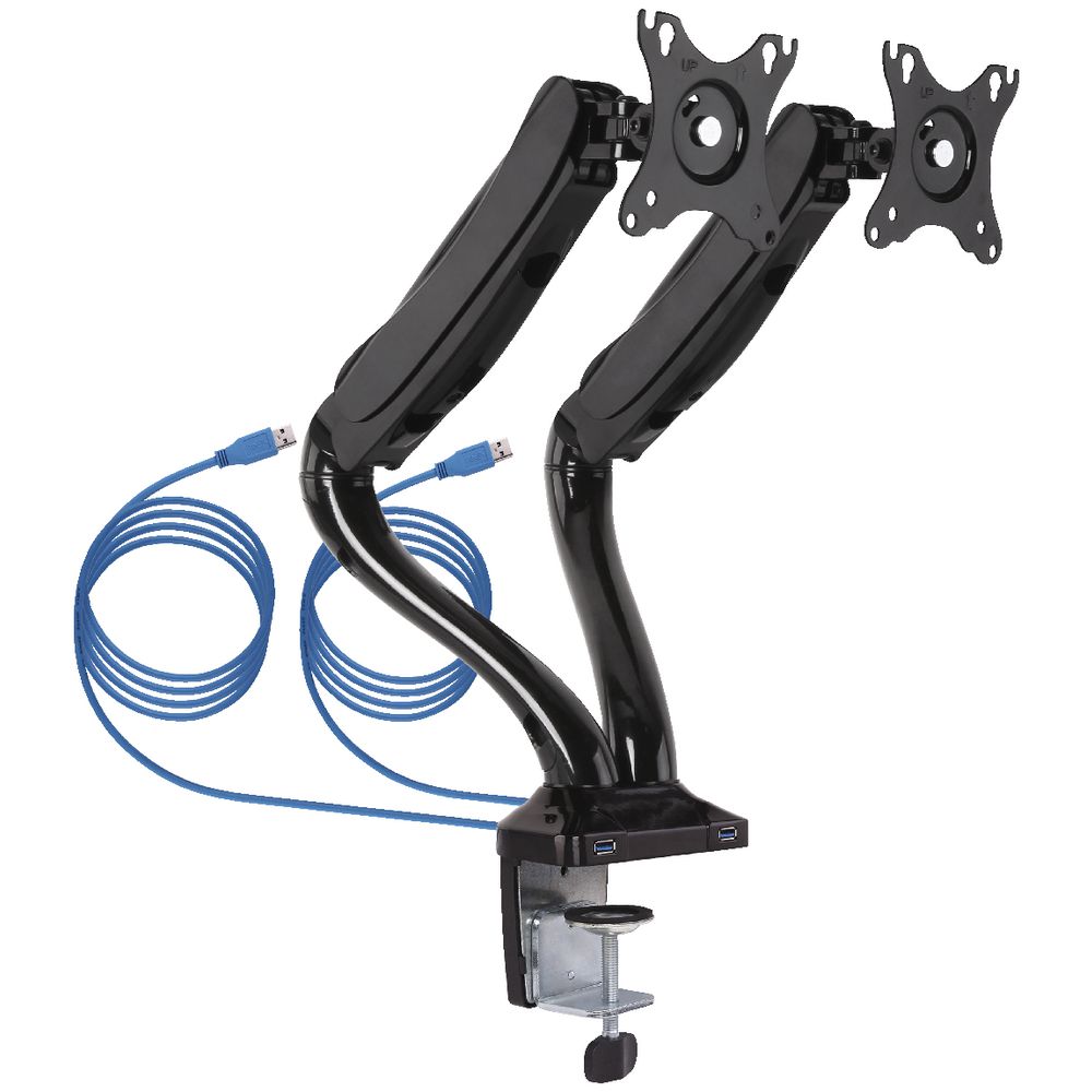 Brateck Dual Counterbalance LCD Deskmount 13-27