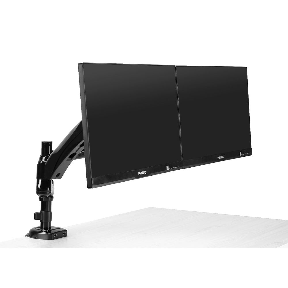 Brateck Dual Counterbalance LCD VESA Desk Mount