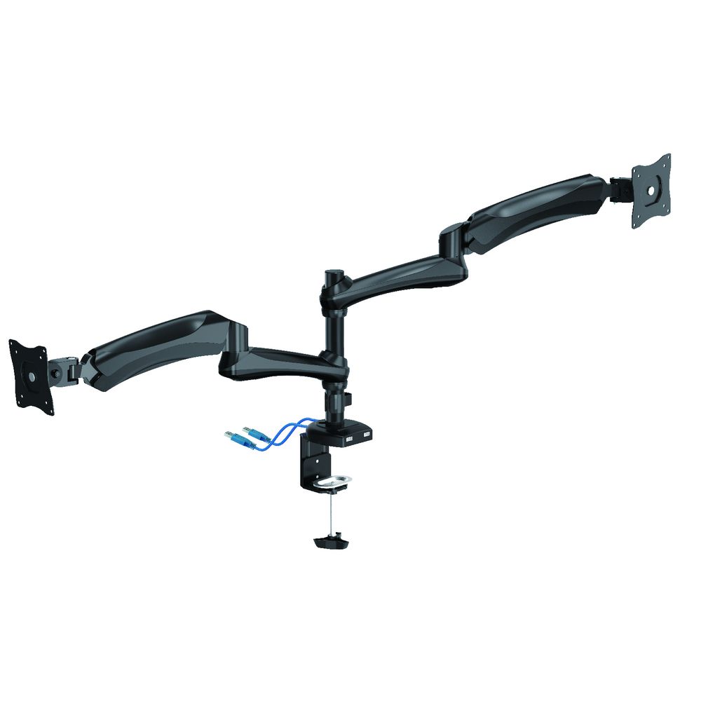 Brateck Dual Counterbalance LCD VESA Desk Mount