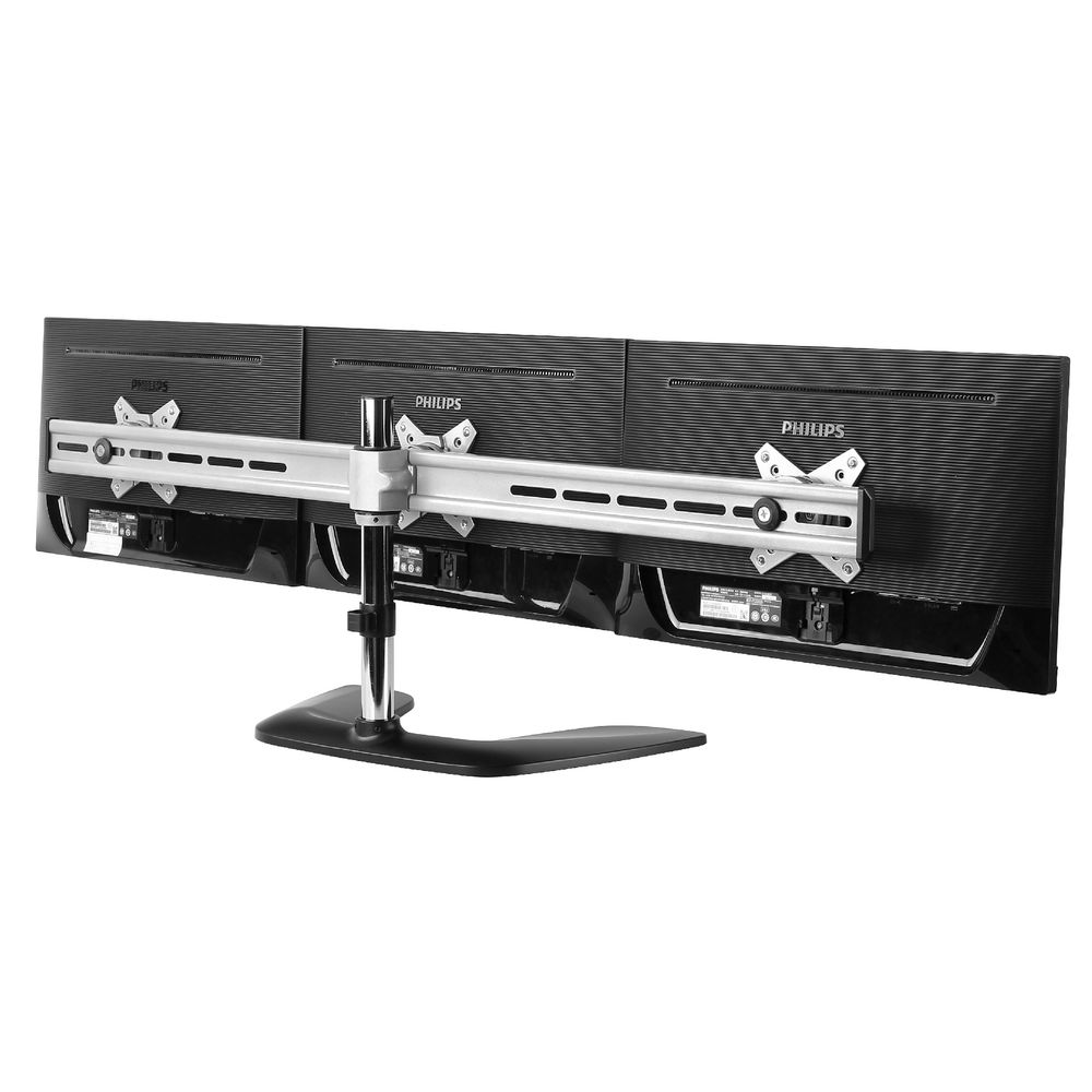 Brateck Free Standing Triple Monitor Stand
