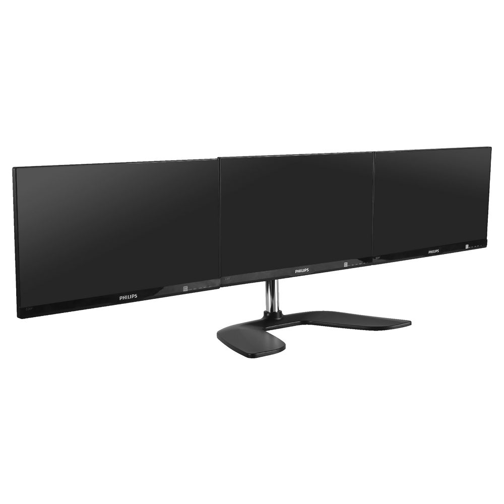 Brateck Free Standing Triple Monitor Stand
