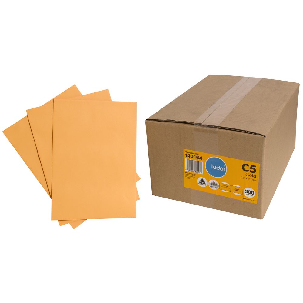 Tudor C5 Envelope Gold