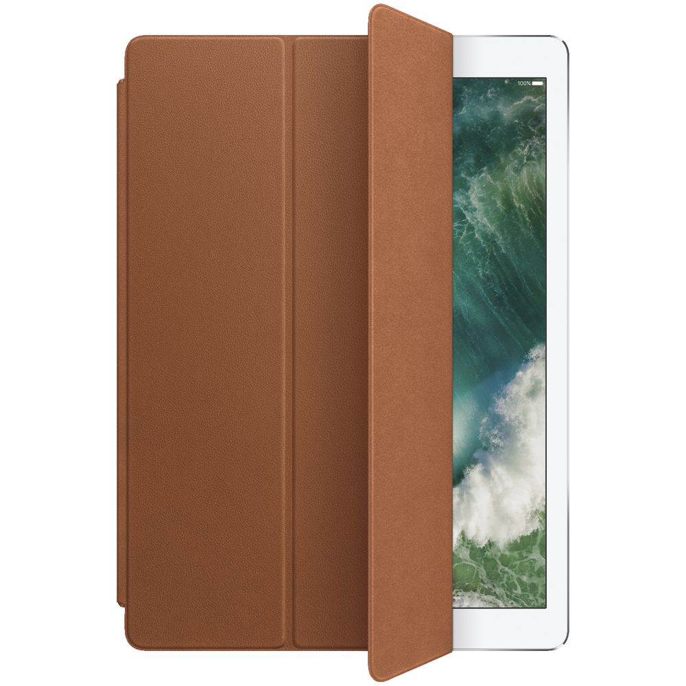 Apple Leather Smart Cover for 12.9‑inch iPad Pro Saddle Brown