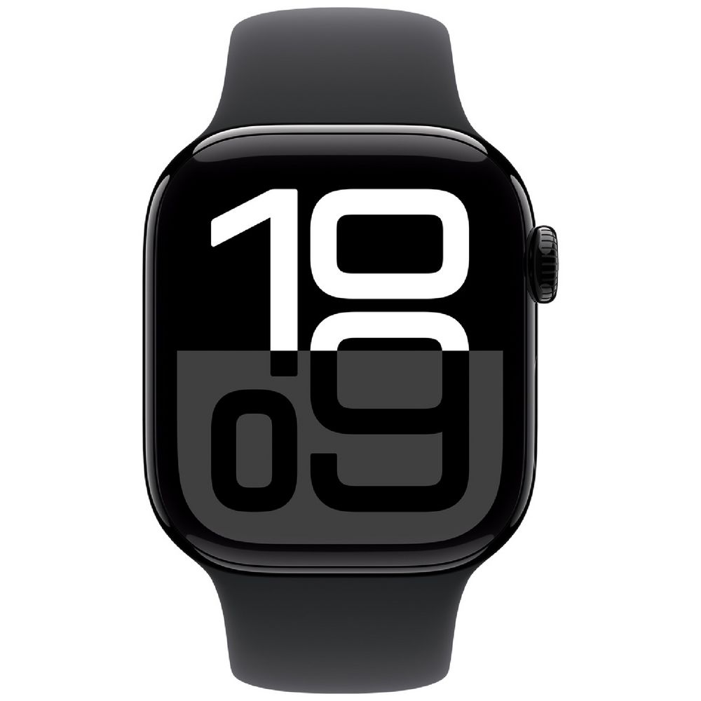 Apple Watch S10 GPS 42mm Jet Black Al Case/Sport Band M/L