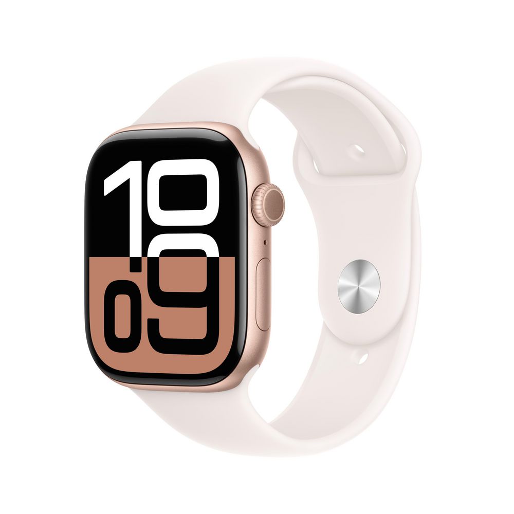 Apple Watch S10 GPS 46mm Al Case/Blush Sport Band S/M