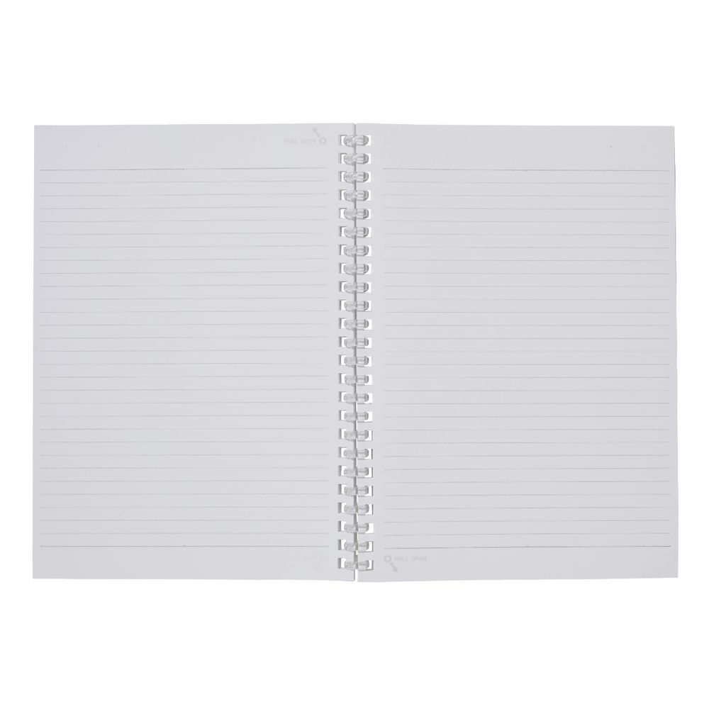 Aqua Drops Twinkle Twist Ring A5 Notebook Lime 30 Page