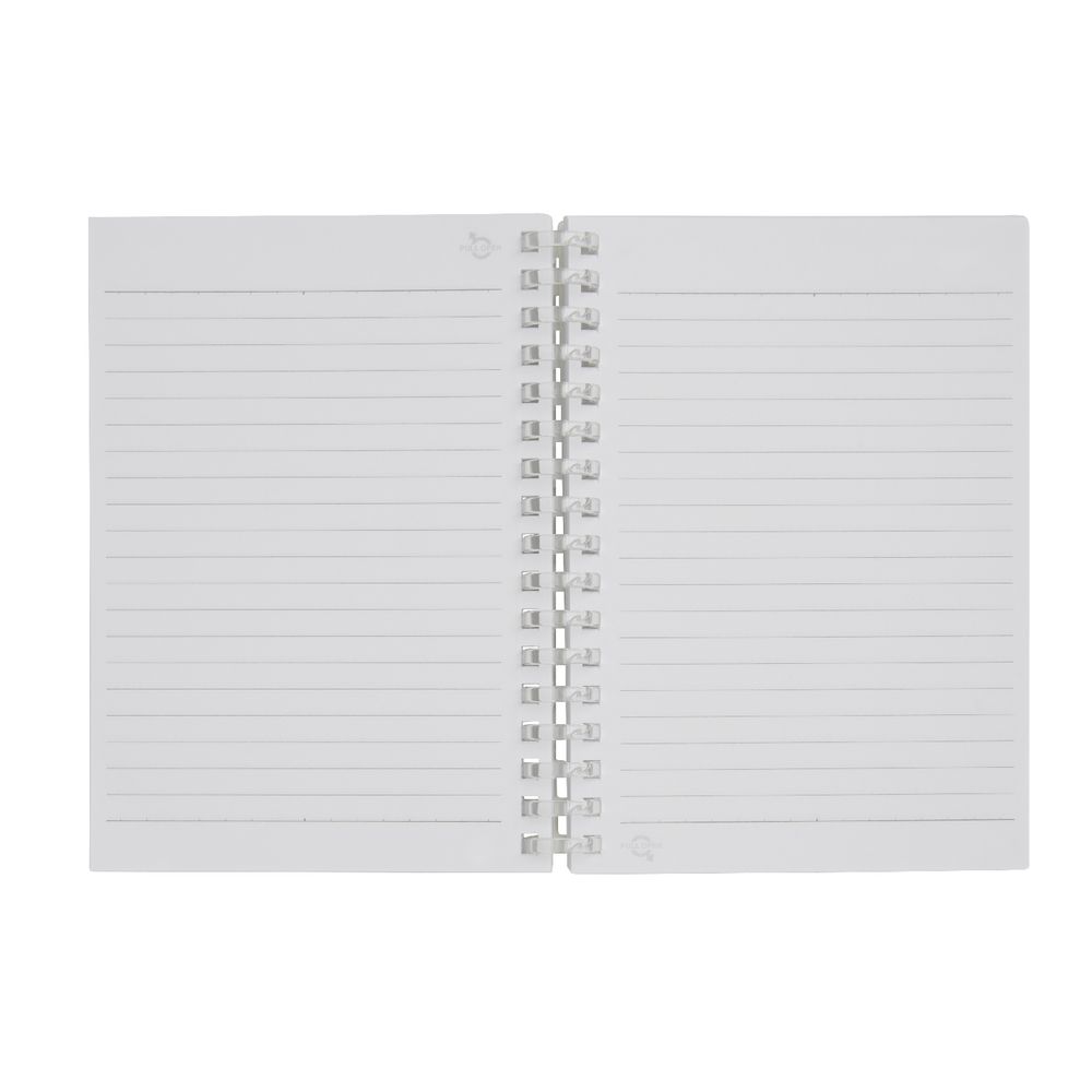 Aqua Drops Twinkle Twist Ring A6 Notebook Clear 70 Page