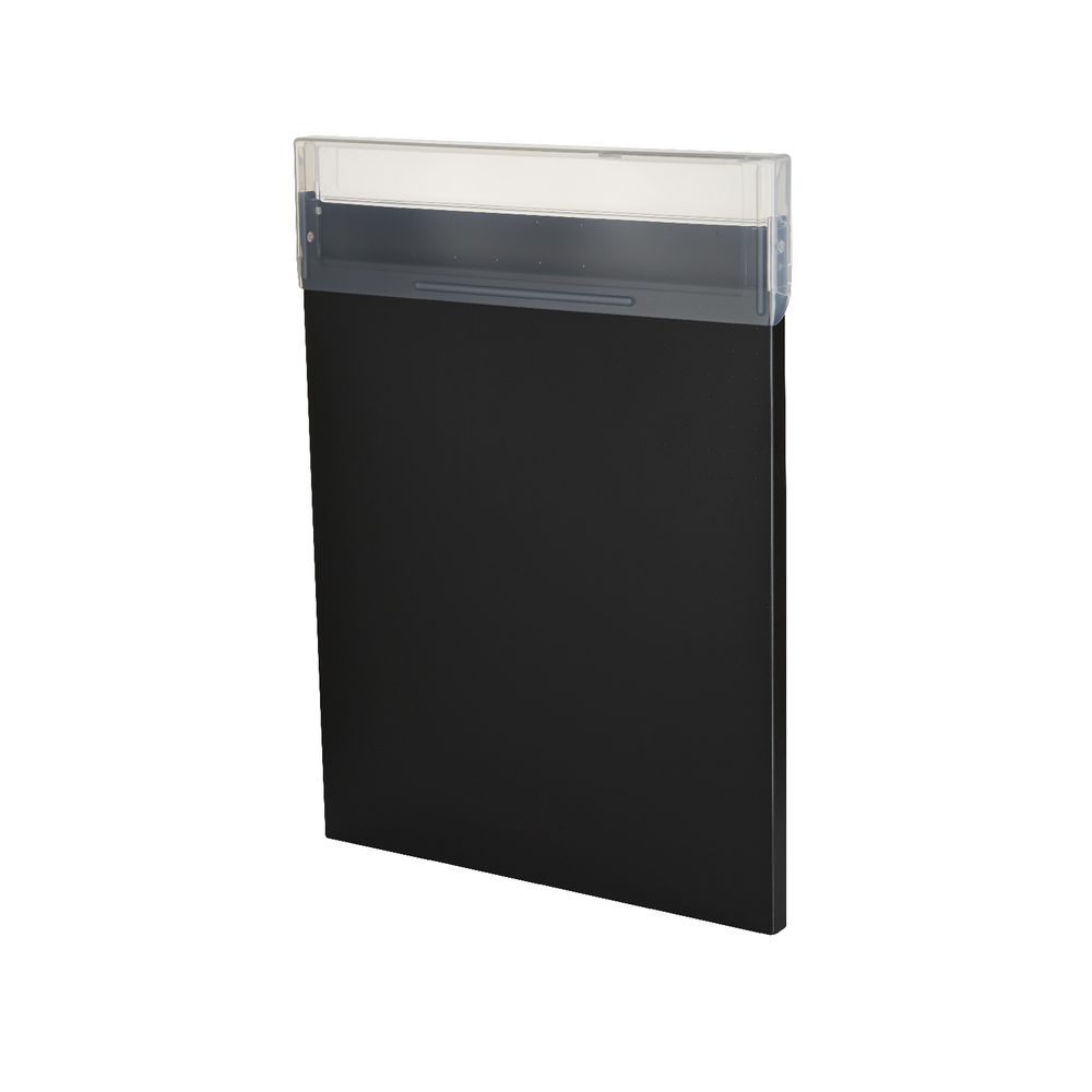 Aqua Drops A3 Document Box Black