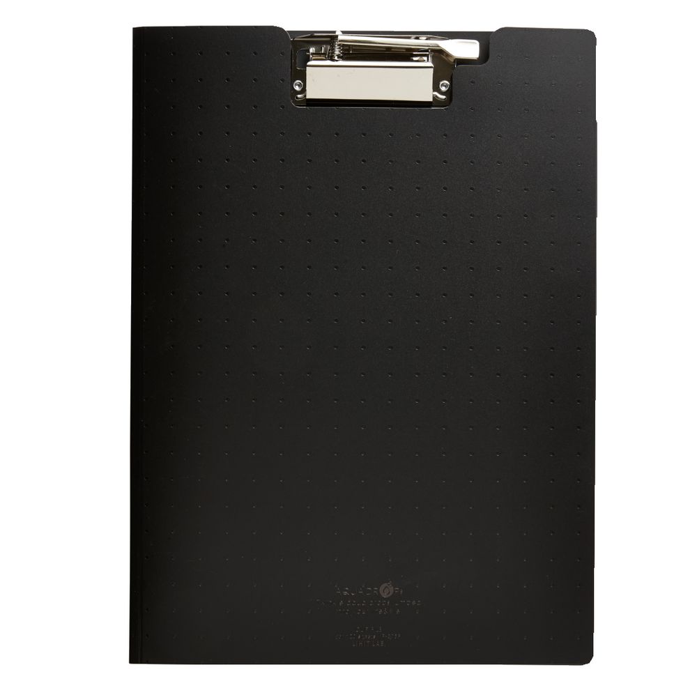 Aqua Drops Clipfolder A4 Black