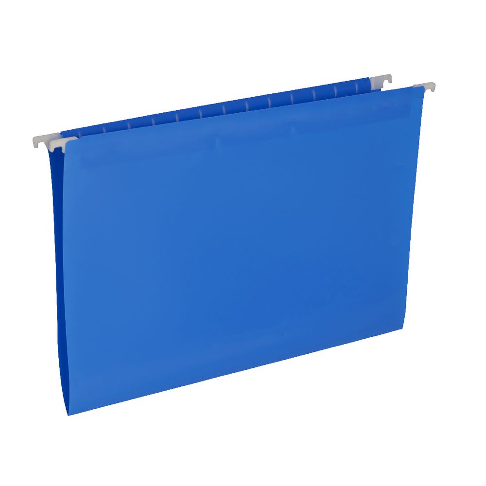 Aqua Drops Suspension File Foolscap Blue 5 Pack