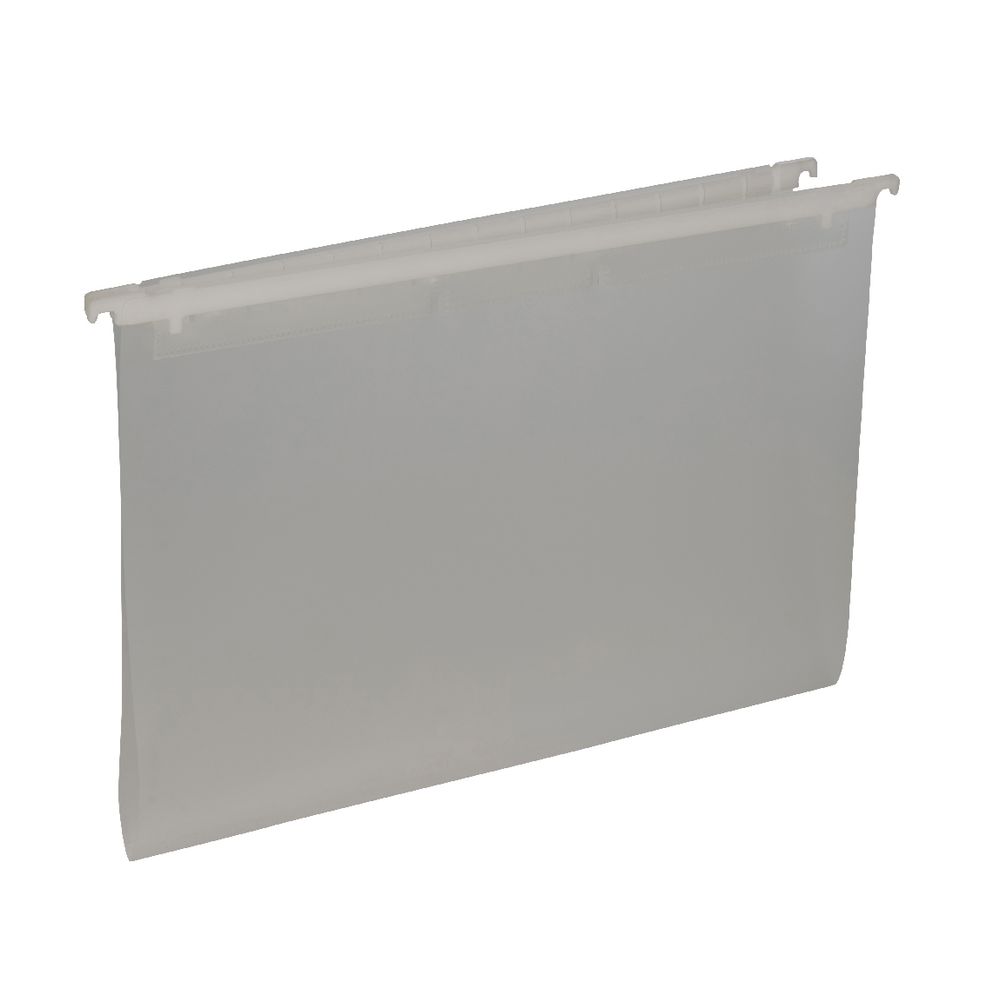 Aqua Drops Suspension File Foolscap Clear 5 Pack
