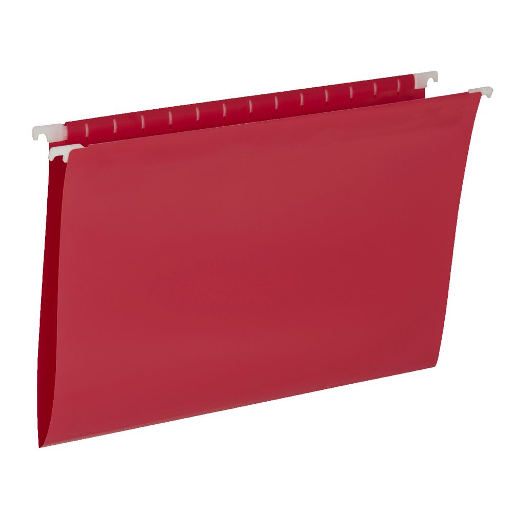 Aqua Drops Suspension File Foolscap Red 5 Pack