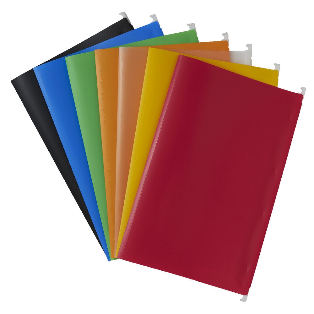Aqua Drops Suspension File Foolscap Red 5 Pack