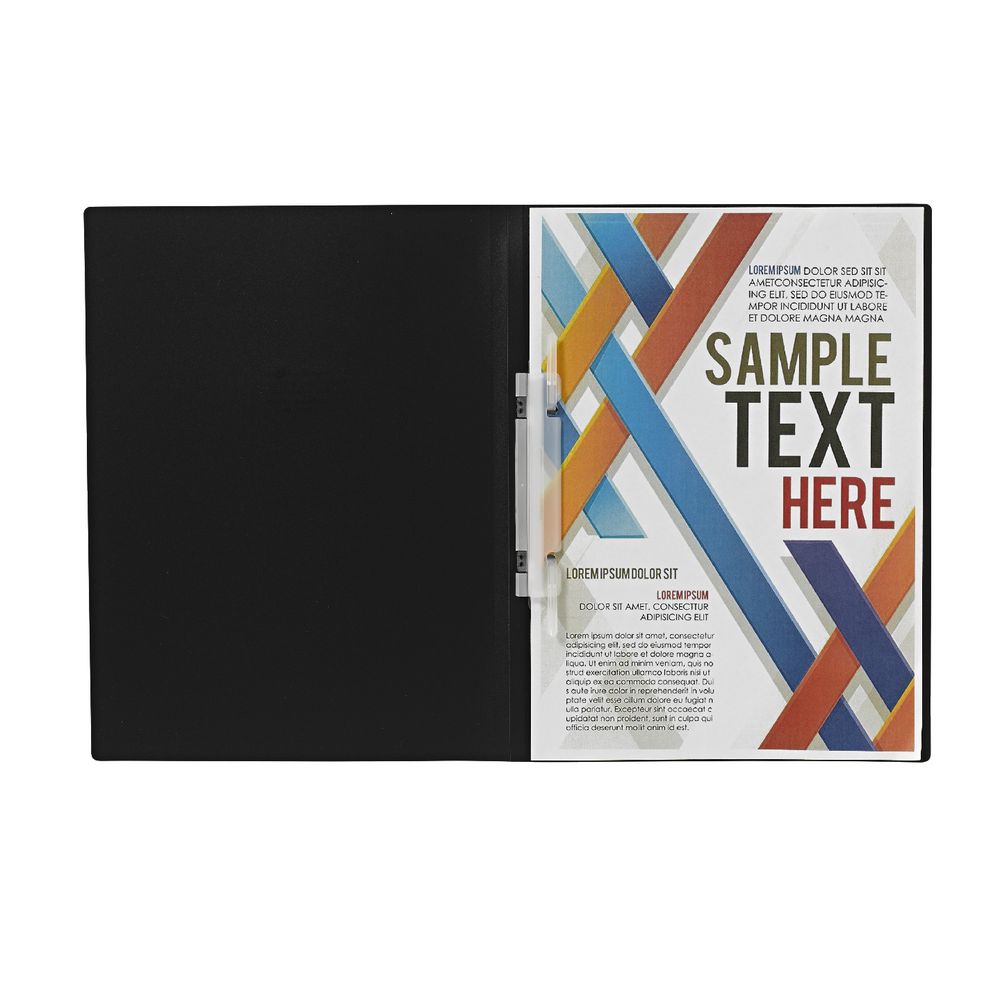 Aqua Drops Looper Flat File A4 Black