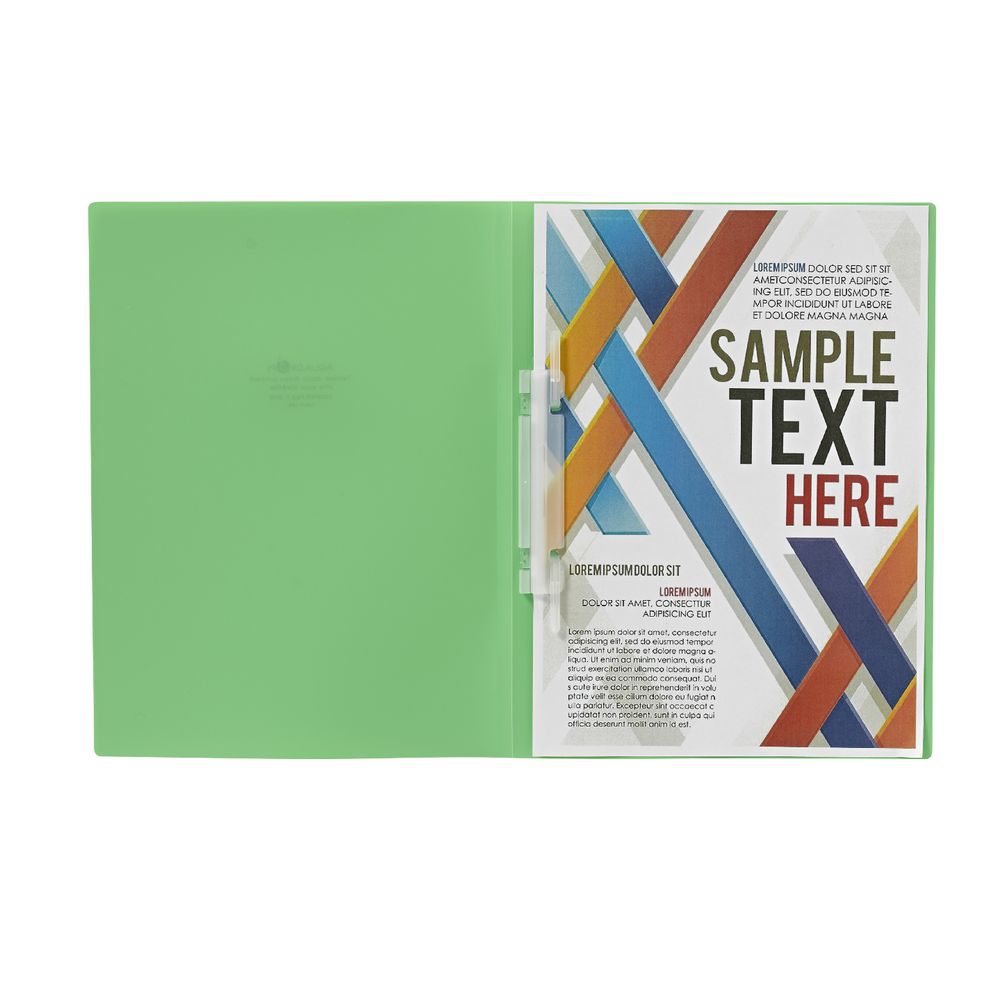 Aqua Drops Looper Flat File A4 Lime