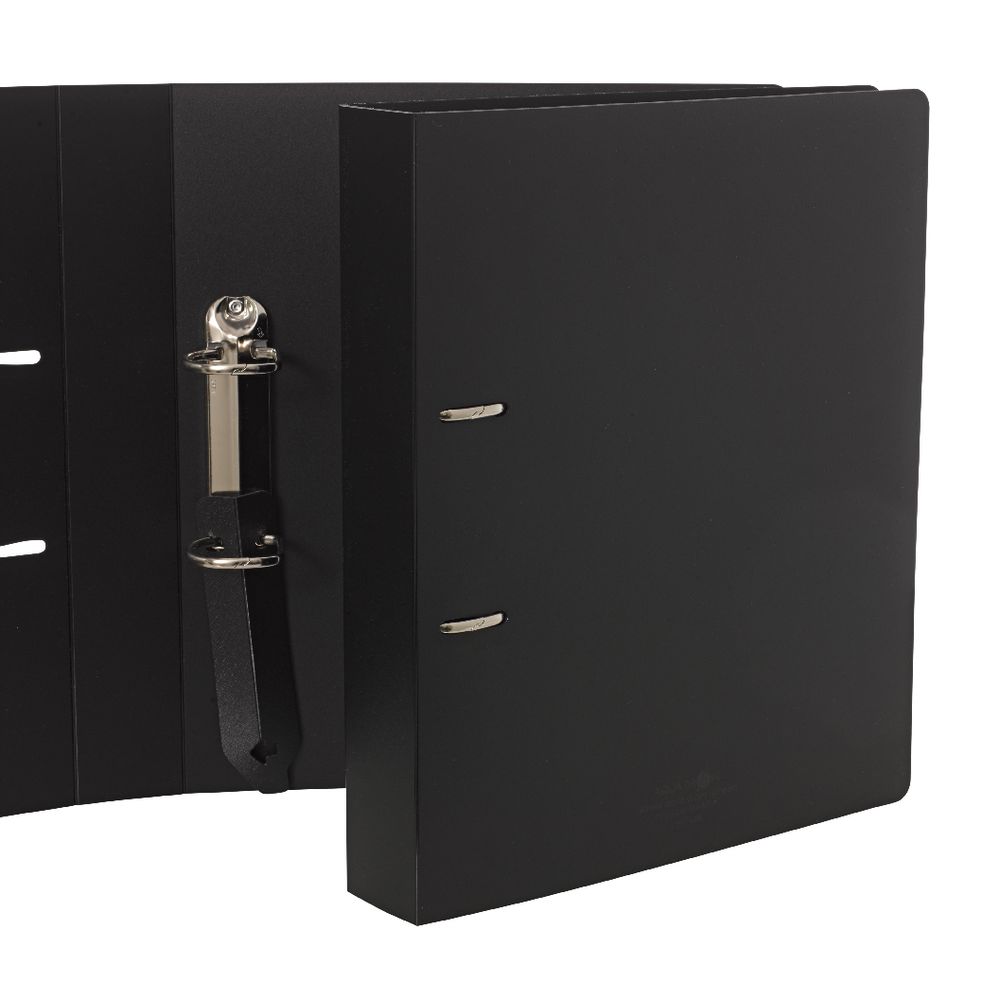 Aqua Drops Binder A4 2 O-Ring 38mm Twist Black