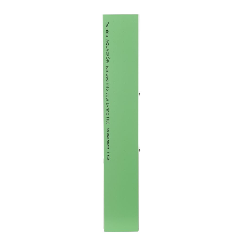 Aqua Drops Binder A4 2 O-Ring 38mm Twist Lime