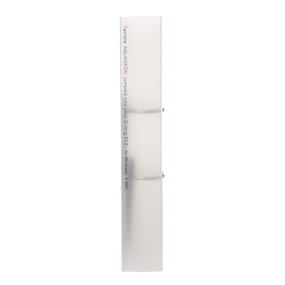 Aqua Drops Binder A4 2 O-Ring 38mm Twist White