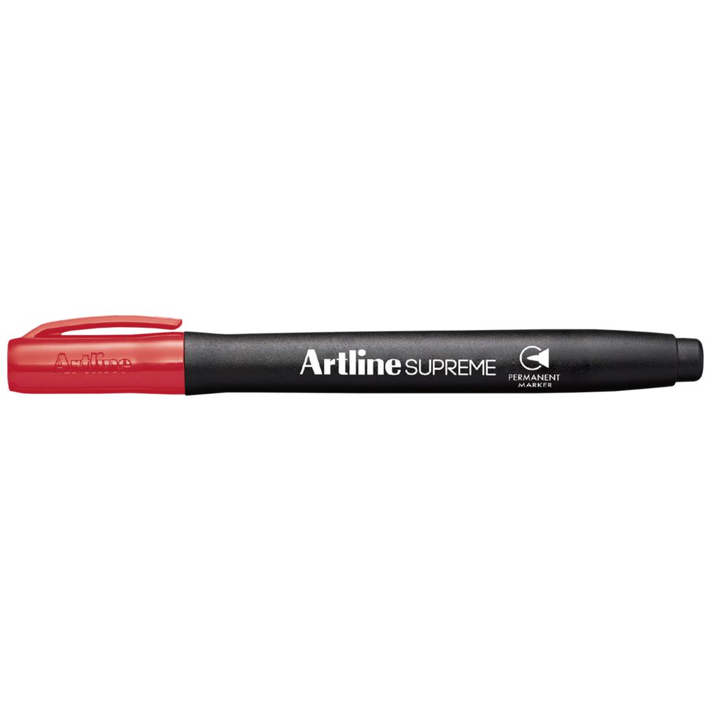 Artline Supreme Permanent Marker 1.0mm Red