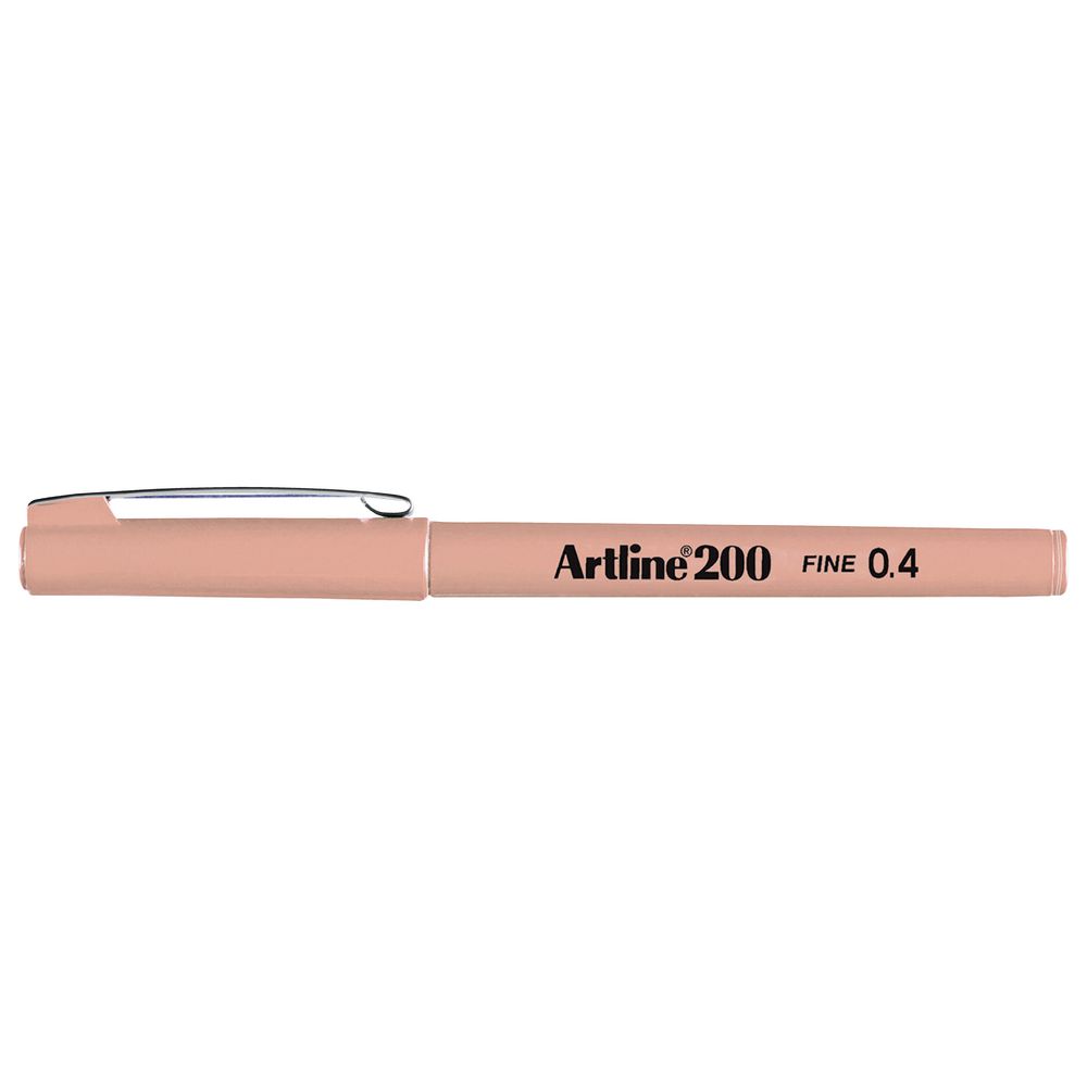 Artline 200 0.4mm Fineliner Apricot