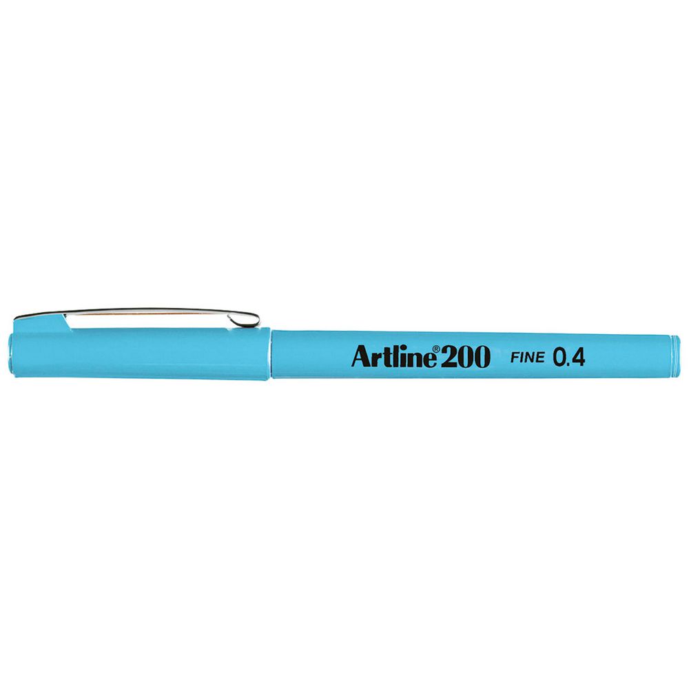 Artline 200 0.4mm Fineliner Light Blue